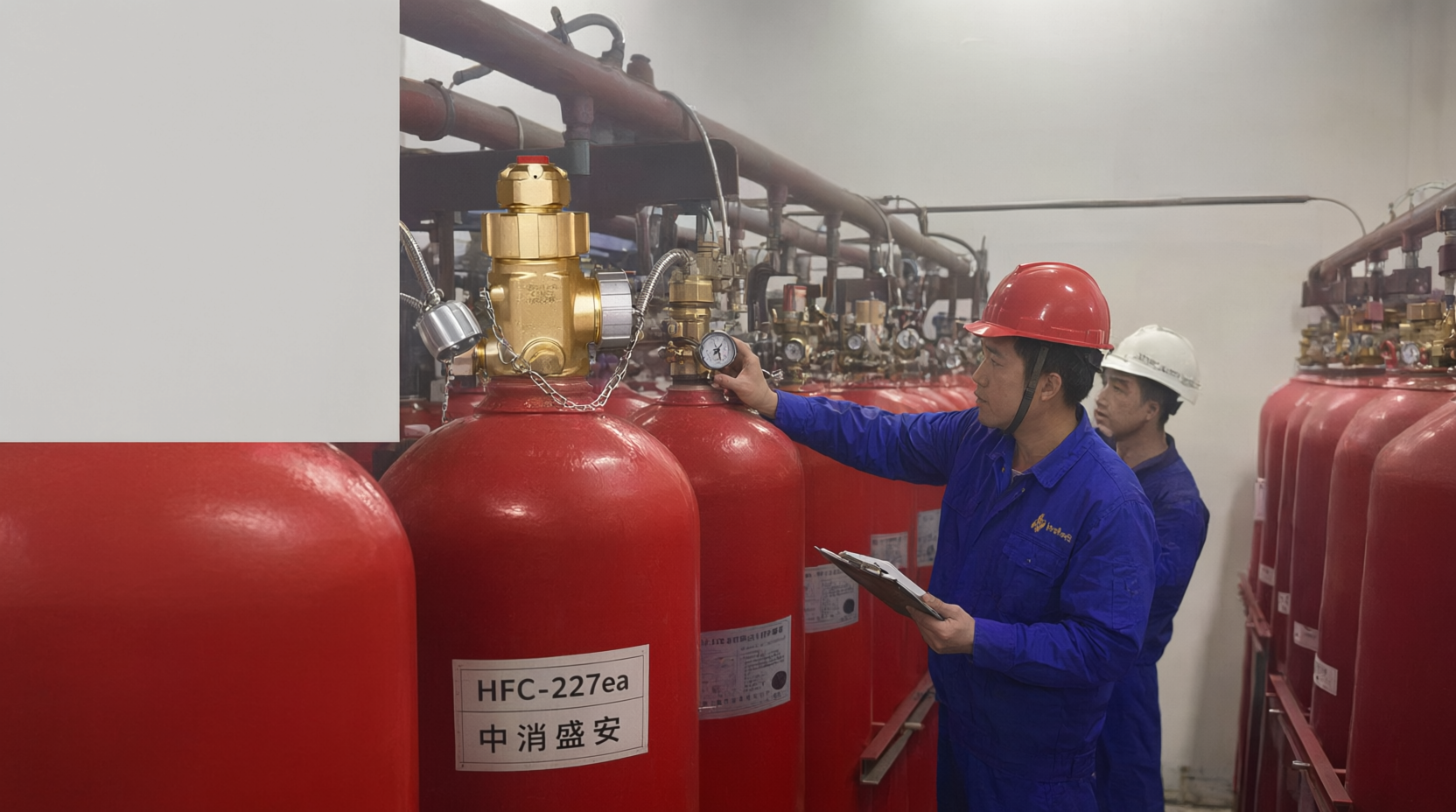 七氟丙烷钢瓶维保检测:企业消防系统安全运维的关键环节