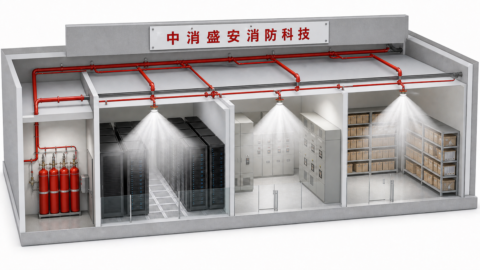 管网式七氟丙烷气体灭火系统防护区示意图.png