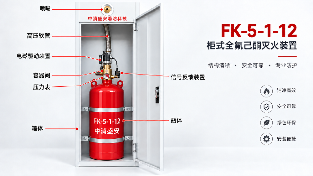 柜式全氟己酮灭火装置